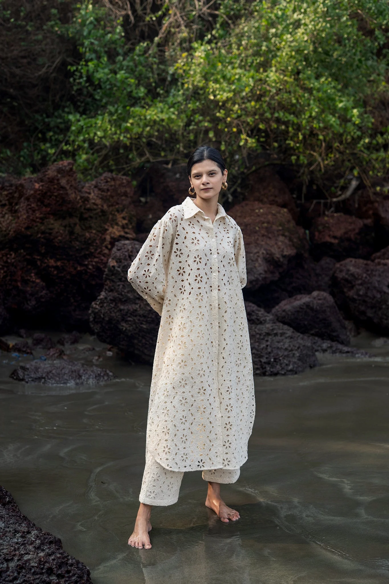 Zinnia Embroidered Dress - Image 3