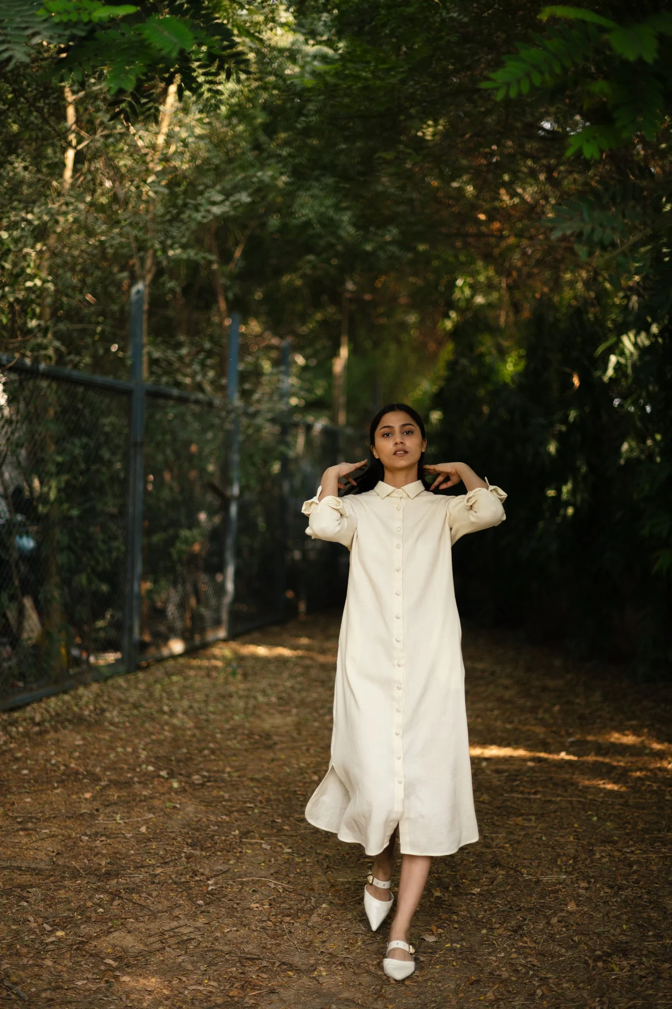 Zinnia Tunic - Cream White