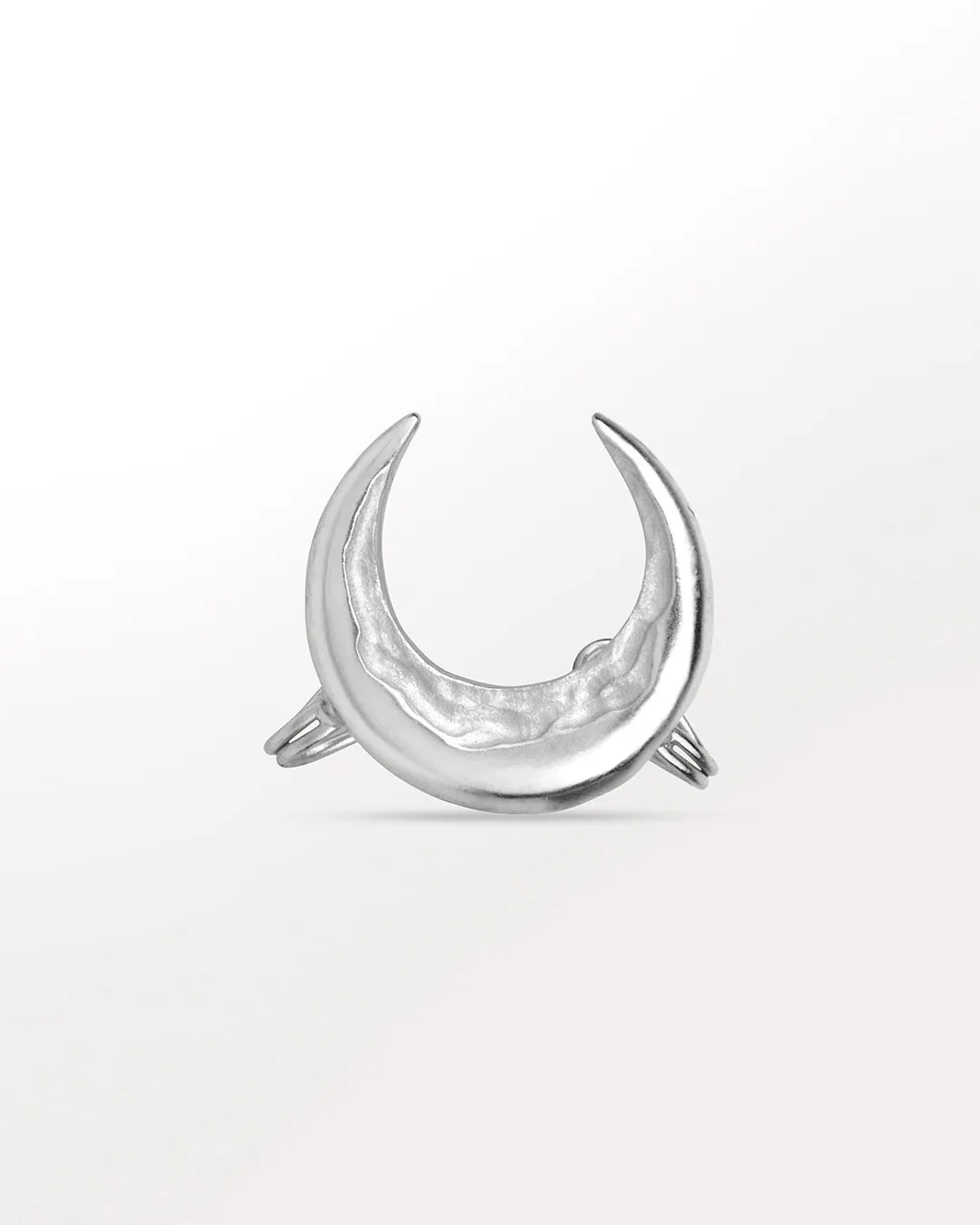 Zooni Ear Cuff - Silver (Single Piece) - Image 2