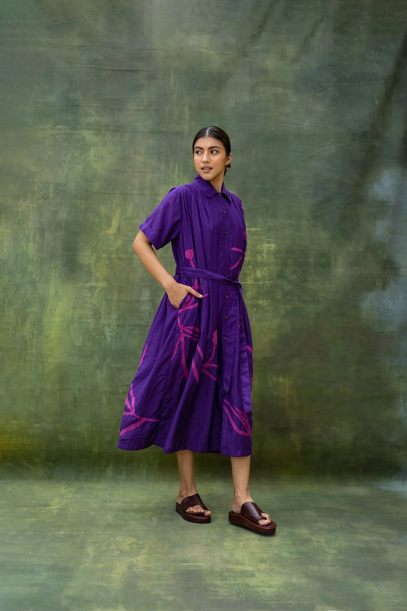 Zora Embroidered Dress - Image 3